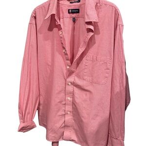 Chaps Casual Button-Down Shirt in Light Pink